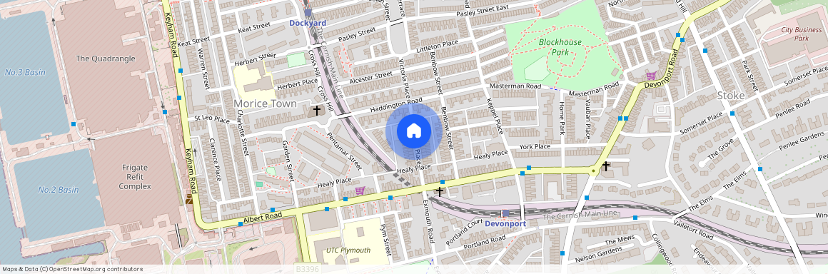 Victoria Place, Stoke, Plymouth, PL2 1BY