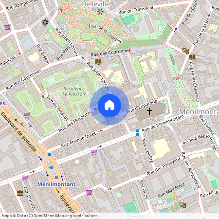 75020, Paris 20E Arrondissement