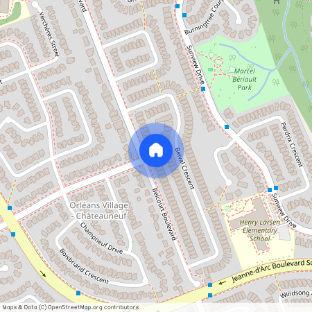 1859 Belcourt Boulevard, Orleans - Convent Glen And Area