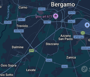 Stezzano con 2 camere un balcone e box auto - Photo 1