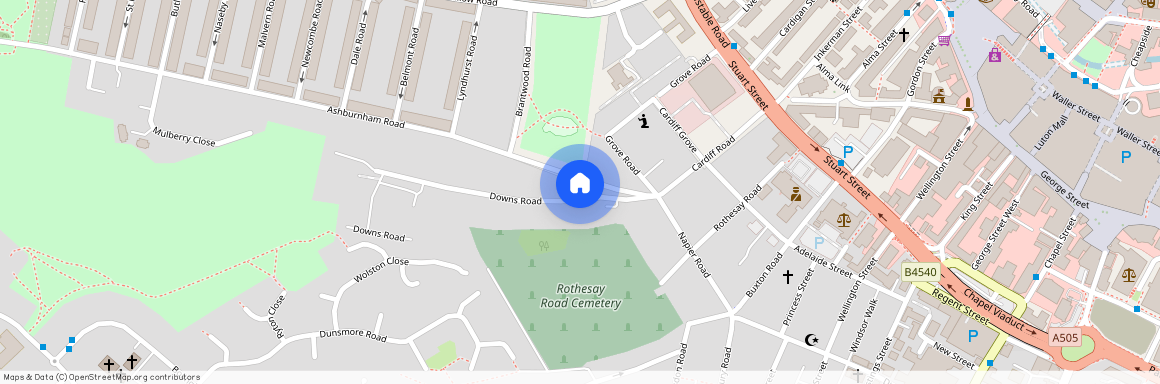 Great Downs, 2B Downs Road, Luton, Bedfordshire, LU1 1QD