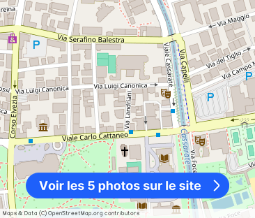 Wohnung 2.5 Zimmer eingerichtet im Zentrum von Lugano, Elvetico-Gebiet - Photo 1