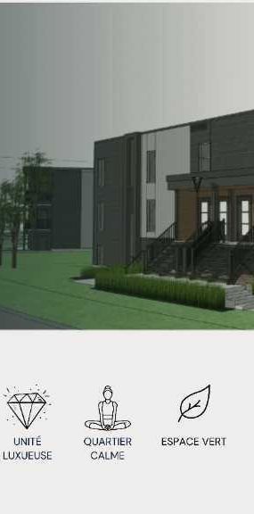 Magnifique condo 4 ½ neuf – rdc Lévis Centre-Ville - Photo 1