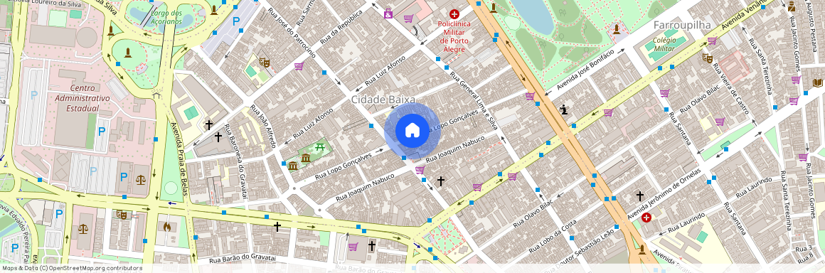 Cidade Baixa, Porto Alegre, RS, 90050350
