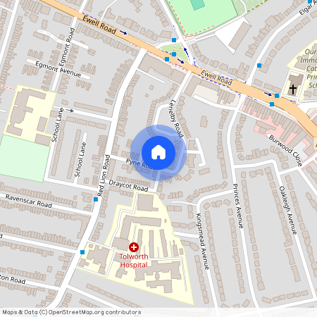 Pyne Road, Surbiton KT6