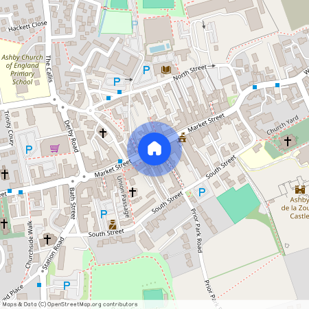 Market Street, Ashby-de-la-Zouch, LE65