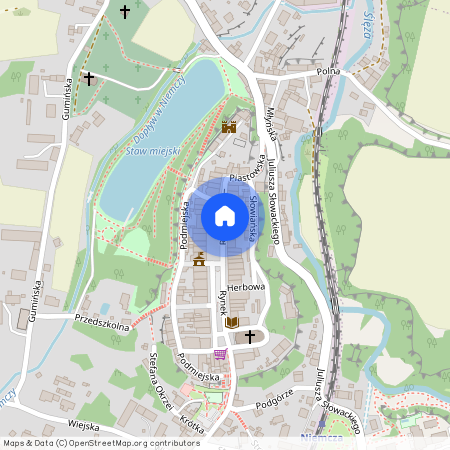 pl. Rynek, Niemcza, Niemcza, dzierżoniowski, dolnośląskie