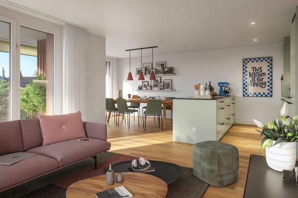 4.5-Zimmer-Neubauwohnung ab 2027 im "TIGLIO" in Buchs! - Photo 1