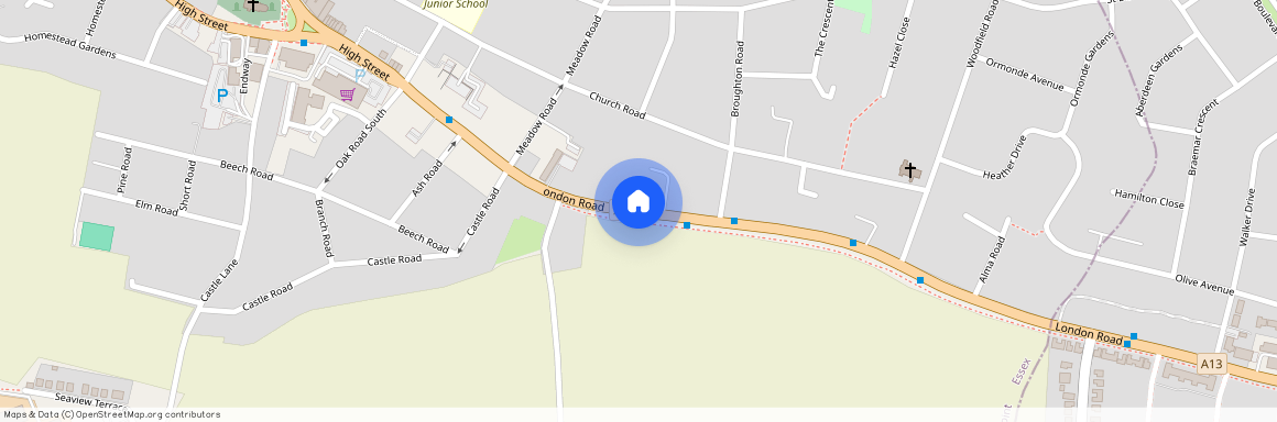 London Road, Hadleigh