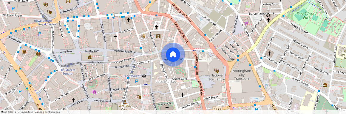 Flat 3, 42 Belward Street, Nottinghamshire, NG1 1JZ, Nottingham