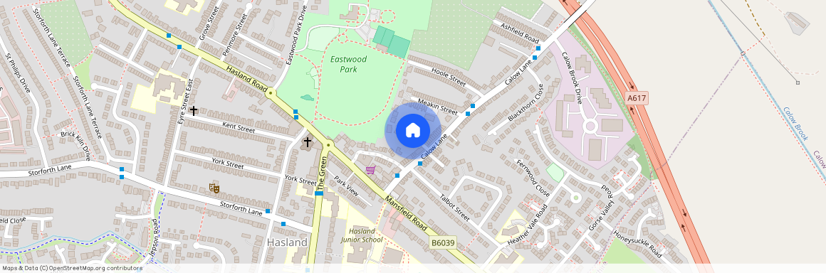 Handby Street, Hasland, Chesterfield, S41