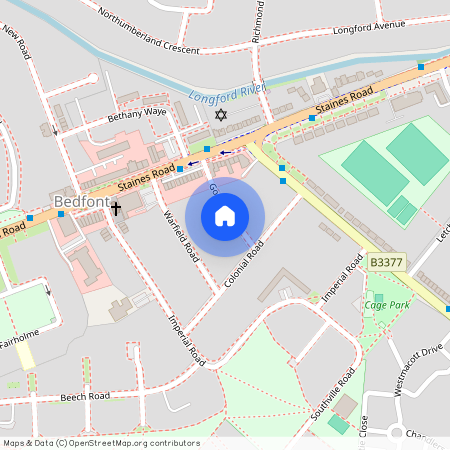 Gould Road, Bedfont, TW14