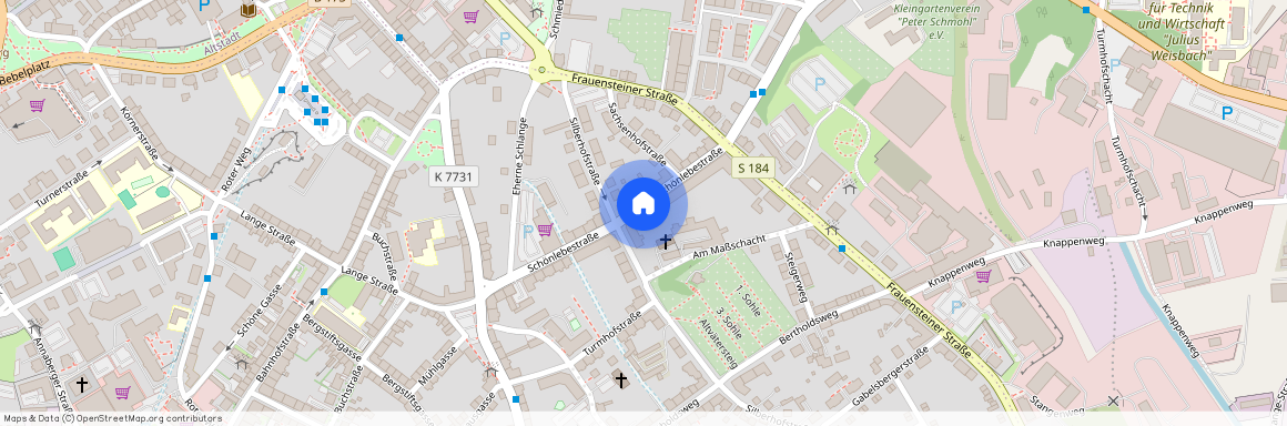 Schönlebestraße 26, 09599 Freiberg