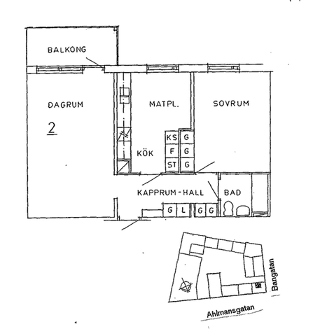 Bangatan 8, Möllevången - Foto 5
