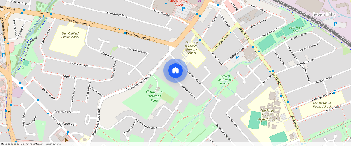 ** Margaret Street, Seven Hills 2147, New South Wales