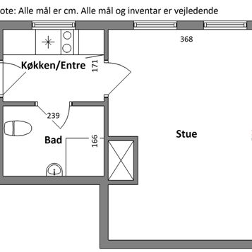 1-værelses studiebolig - Photo 3