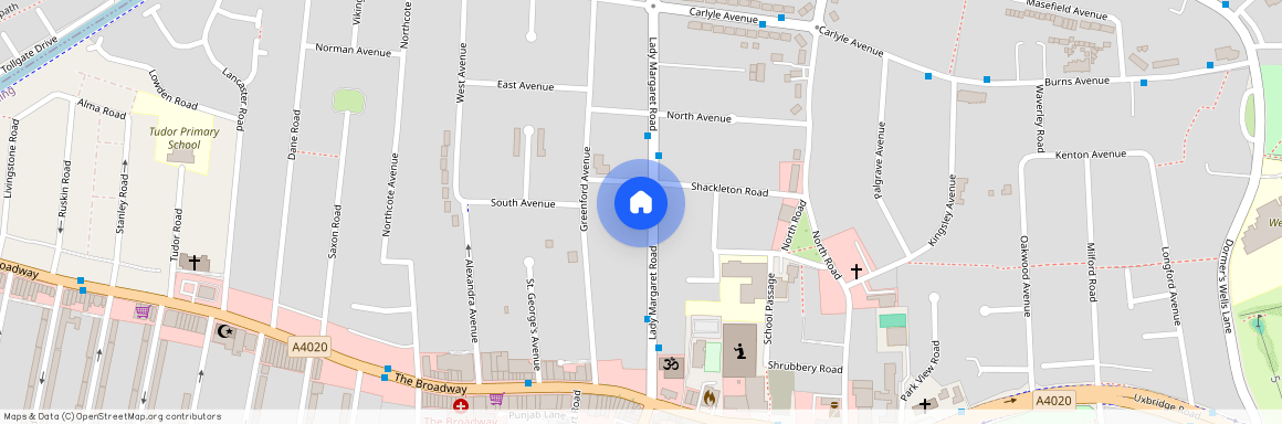 Lady Margaret Road, Southall UB1