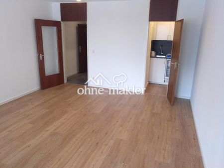 Schöne 1 Zimmer Wohnung in ruhiger Lage mit Küche und Balkon - Foto 5