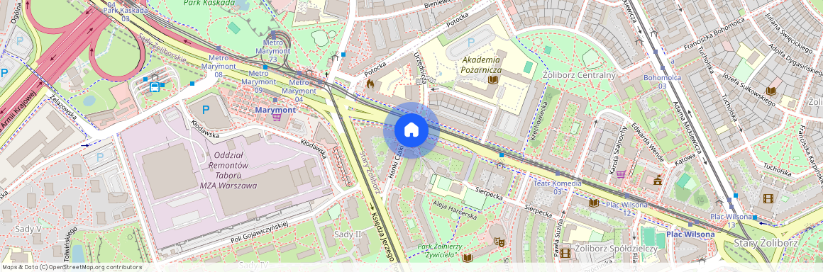 ul. Juliusza Słowackiego, Stary Żoliborz, Żoliborz, Warszawa, mazowieckie