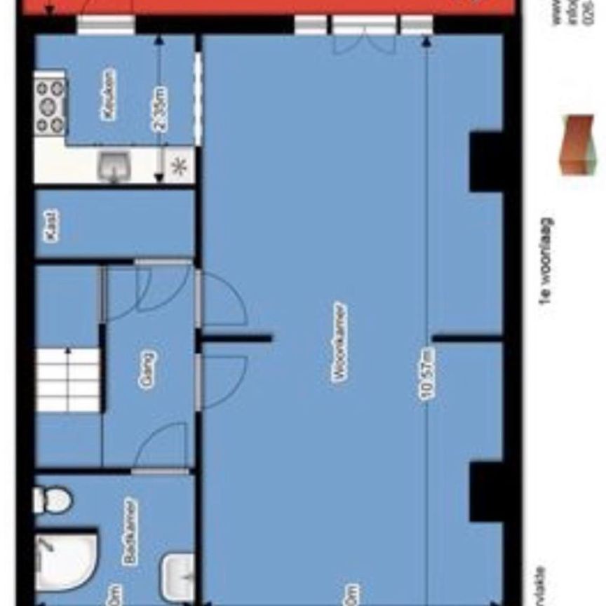 Appartement te huur: Driekoningenstraat 19-2 6828 EL Arnhem - Foto 1