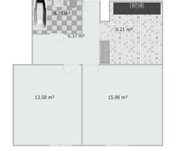 2.5 Zimmer, 50 m² - Photo 6