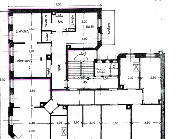 Altbau mit Stil & Charakter – Balkon, Einbauküche & Kunst - Foto 1