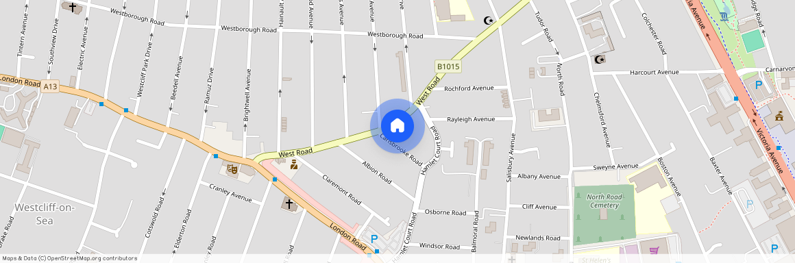 West Road, Westcliff-on-Sea SS0