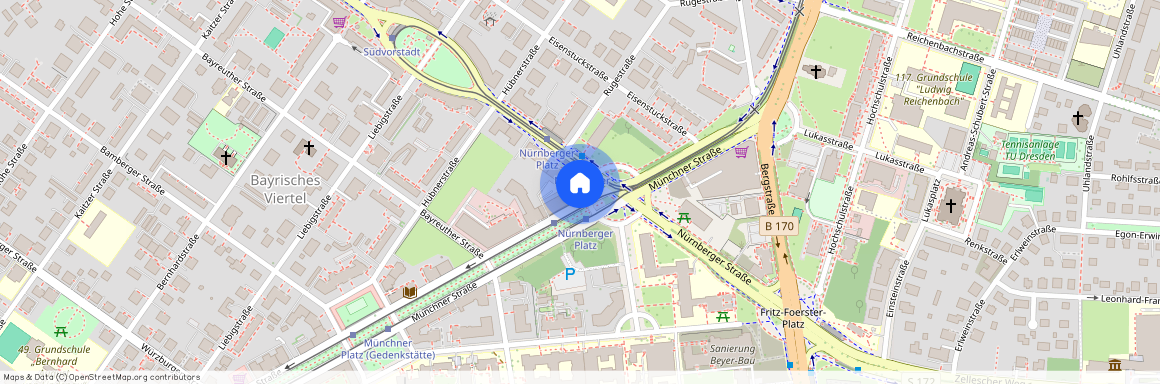 Nürnberger Platz 1, 01187 Dresden - Dresden-Plauen