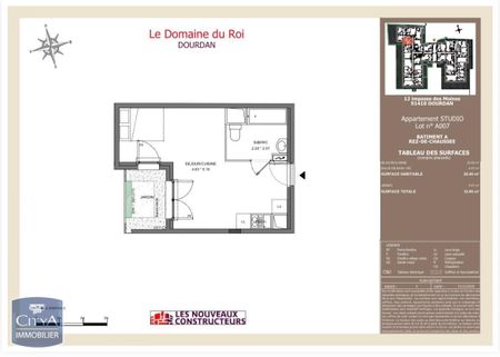 Location Appartement 1 pièce 28m² DOURDAN 91410 - Photo 5