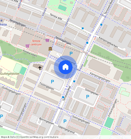 Tisslingeplan **, Tensta