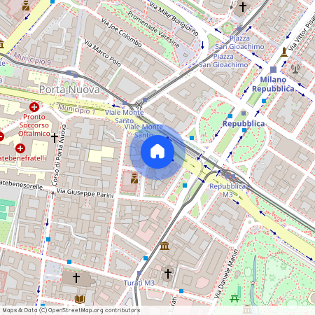 Via Giuseppe Marcora, Milano, Lombardy 20121