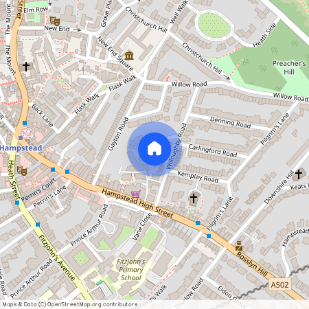 Rudall Crescent, Hampstead, London, NW3 1RS