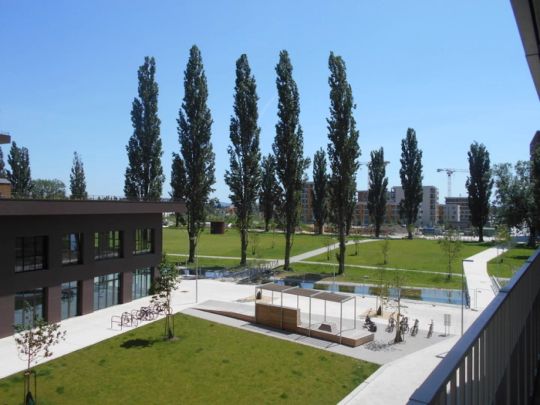 Q5 am PARK 3ZI mit 27m² Eck-Balkon - Foto 1