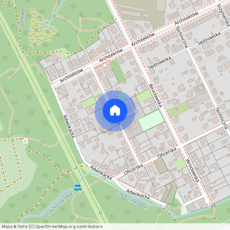 ul. Miernicza, Orłowo, Gdynia, pomorskie