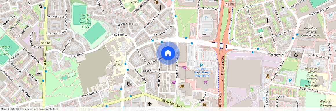 Boston Street, Hulme, Manchester, M15