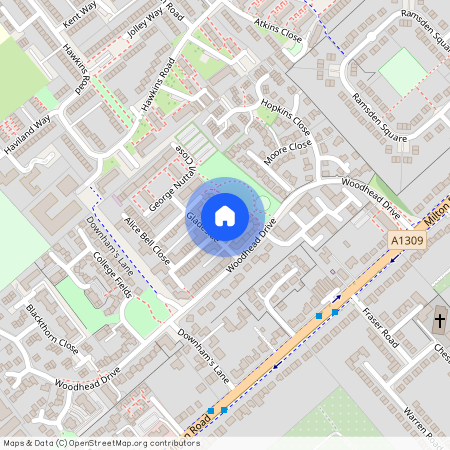 Gladeside, Cambridge, Cambridgeshire, CB4 1GA, Cambridge