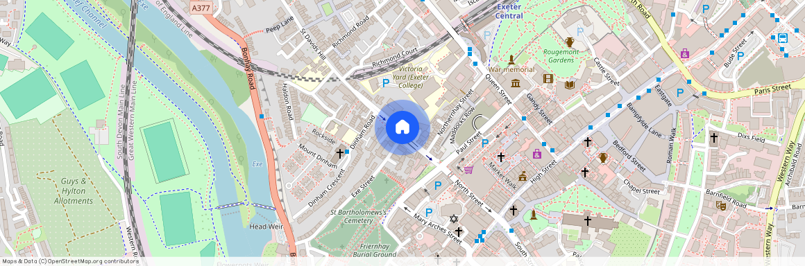 Flat, St. Annes Well Brewery, Lower North Street, Exeter