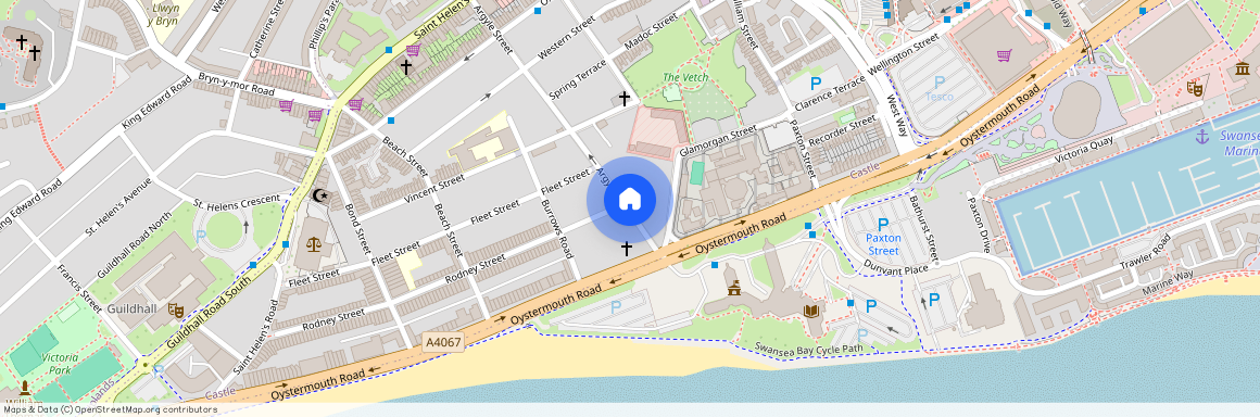 SA1 3TA, Swansea