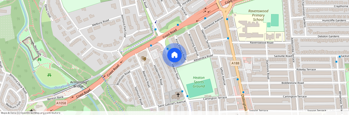 Heaton Road, Heaton, Newcastle upon Tyne, NE6