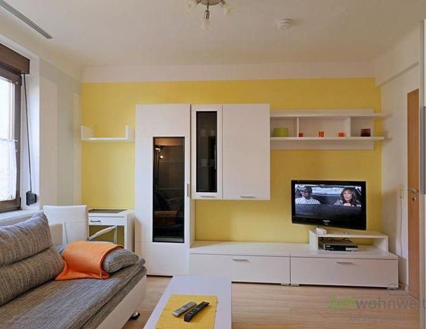(EF0681_M) Gotha: Gotha, kleines möbliertes 1-Zimmer-Apartment mit PKW-Stellplatz, für Wochenendheimfahrer - Foto 1