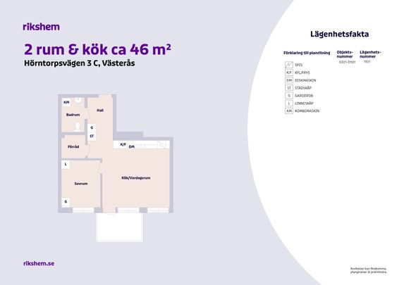 Hörntorpsvägen 3 C, Västerås - Foto 1