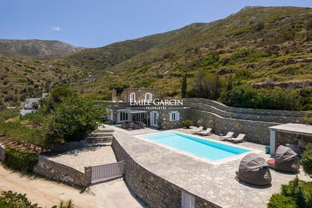 Sanctuaire Serein : Villa à Louer dans les Collines de Kavaki, Paros - Photo 4