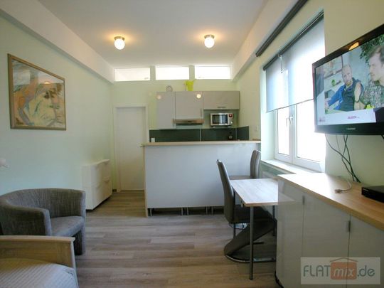 FLATmix.de / BI-Mitte, komplett möbliertes Appartment mit Theke - Photo 1