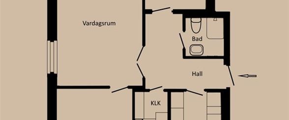 Stationsgatan 3 E - Foto 1