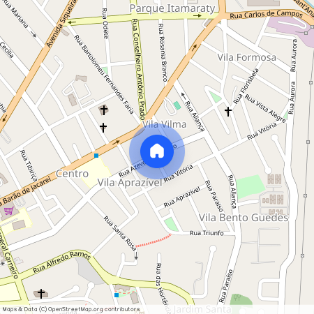 Rua Azevedo Sampaio, 262, Jacareí, Jacareí - SP, 12307-730, Brazil