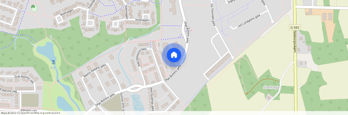 Teleborg, Växjö, Kronoberg, Olga Bohlins gata 16 A