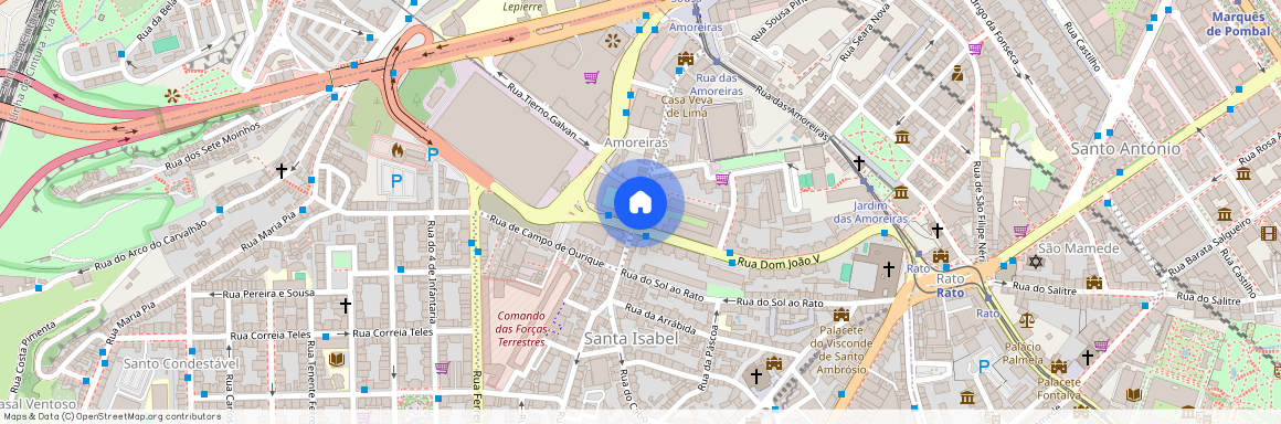 Rua Silva Carvalho 168, Lisbon