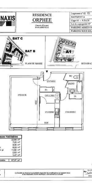 Location Appartement 2 pièces 57m² ABBEVILLE 80100 - Photo 2