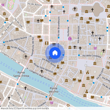 Via Porta Rossa, Florence, Tuscany 50123