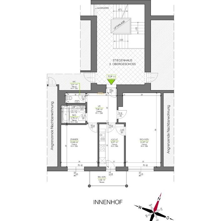 2-Zimmer-Wohnung mit Balkon in St. Peter - Provisionsfrei! - Photo 2
